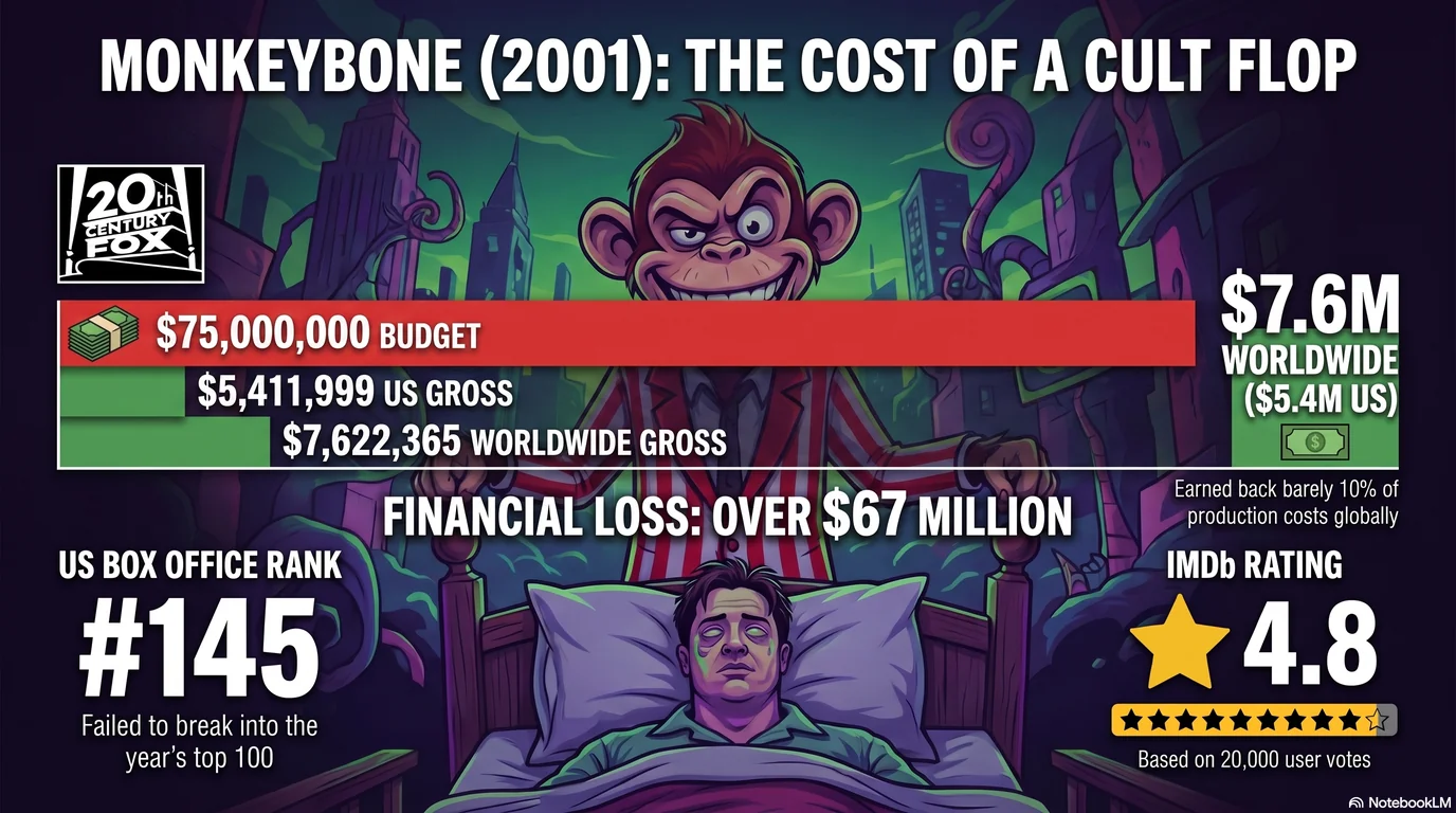 Monkeybone (2001) — Audience Ratings and Box Office